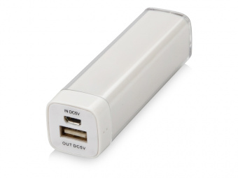 Внешний аккумулятор Ангра, 2200 mAh (белый)