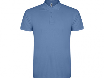 Рубашка поло Star мужская (лазурный)