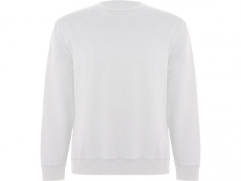Свитшот из органического хлопка Batian, унисекс (белый)