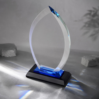 Награда Flame (прозрачный, синий, черный)