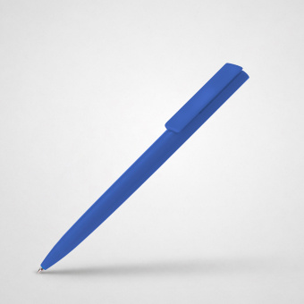 Ручка пластиковая шариковая Taper Solid (синий)