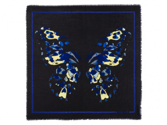 Платок Madeleine Black (черный, разноцветный)