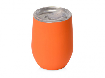 Термокружка Vacuum mug C1, soft touch, 370 мл (оранжевый)