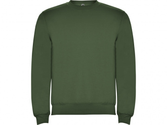 Свитшот с начесом Clasica унисекс (хаки)