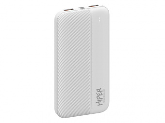 Портативный внешний аккумулятор SM, 10000 mAh (белый)