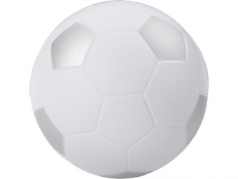 Антистресс Football (серебристый, белый)