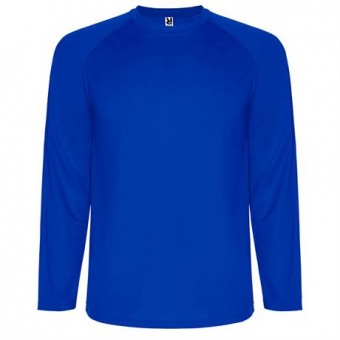 Спортивная футболка MONTECARLO L/S мужская, КОРОЛЕВСКИЙ СИНИЙ XL
