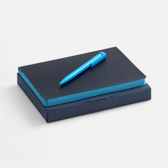 Набор Doppio, синий с голубым Набор Doppio, синий с голубым