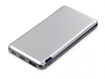 Внешний аккумулятор Forge v.2 , 10000 mAh (серебристый)