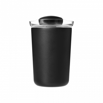 Термокружка вакуумная Страда, черная