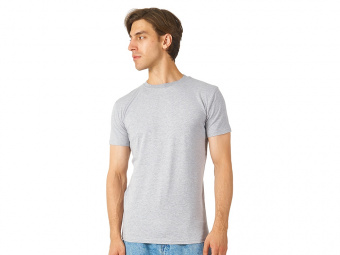 Футболка HD Fit мужская (светлый меланж)