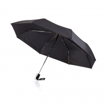 Складной зонт-автомат Deluxe 21,5\, черный"