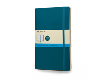 Записная книжка А5  (Large) Classic Soft (в точку) (бирюзовый)