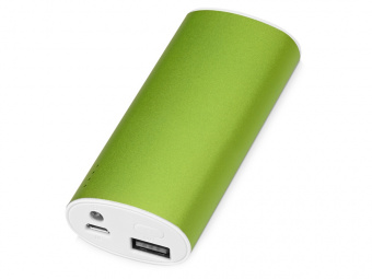 Внешний аккумулятор Квазар, 4400 mAh (зеленое яблоко)