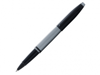 Ручка-роллер Calais Matte Gray and Black Lacquer (серый)