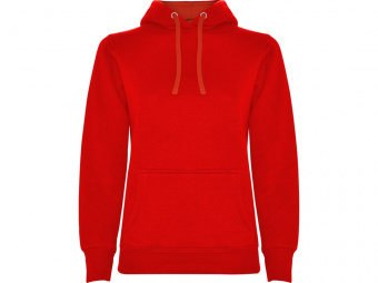 Толстовка с капюшоном Urban женская (красный)