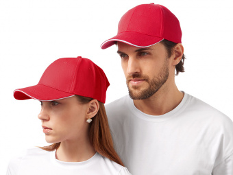 Бейсболка Cancun (красный)