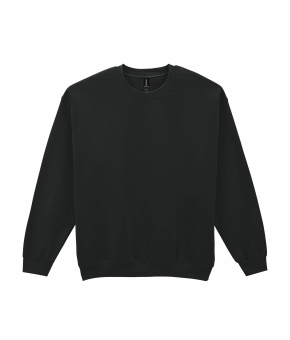 Свитшот HEAVY BLEND, ЧЕРНЫЙ 4XL