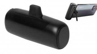 Внешний аккумулятор с разъёмом Type-C Inject, 4000 mAh (черный)