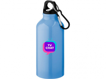 Бутылка Oregon с карабином (светло-синий)