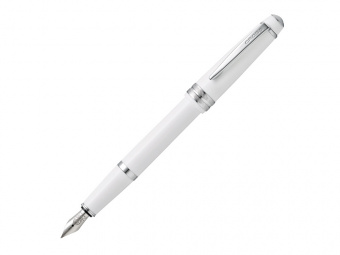 Ручка перьевая Bailey Light White, перо XF (белый)