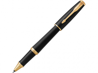 Ручка роллер Parker Urban Core Muted Black GT (черный, золотистый)