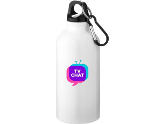 Бутылка Oregon с карабином (белый)