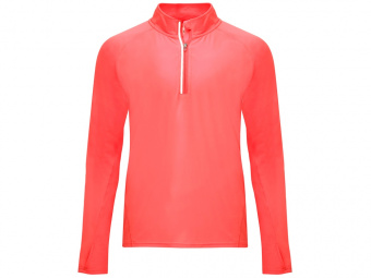 Толстовка с воротом на молнии Melbourne мужская (неоновый розовый)