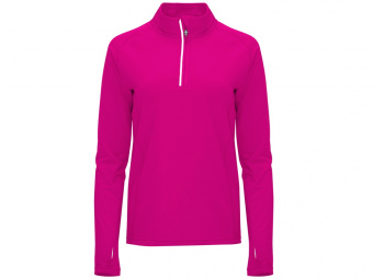 Толстовка с воротом на молнии Melbourne женская (фуксия)