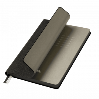 Ежедневник Tweed недатированный, черный