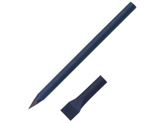 Вечный карандаш из переработанной бумаги Recycled pencil (темно-синий, темно-синий)