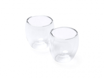 Набор CAPSUL из 2 стаканов с двойными стенками (прозрачный)