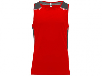 Спортивная майка Misano мужская (красный, черный)