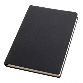 Ежедневник A5 недатированный Franco в мягком переплёте, черный