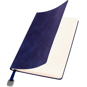 Ежедневник A5 недатированный Farfalla в мягком переплёте, синий