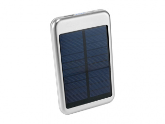 Портативное зарядное устройство Bask Solar, 4000 mAh (серебристый)