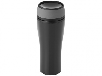 Термокружка Curve (черный, серый)