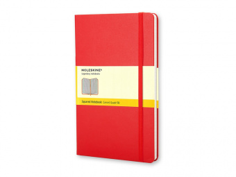 Записная книжка А6 (Pocket) Classic (в клетку) (красный)