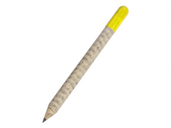 Растущий карандаш mini с семенами акации серебристой (серый, желтый)