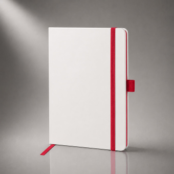 Блокнот A5 ColorNote White (белый, красный, красный)