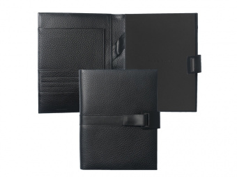 Папка для конференций А5 Pure Leather Black (черный)