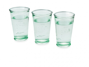 Набор из 3 стаканов для воды (прозрачный)