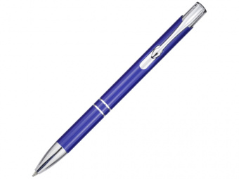Ручка шариковая из переработанного алюминий Moneta (ярко-синий)