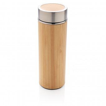 Герметичная вакуумная бутылка Bamboo, 350 мл