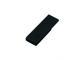 USB 2.0- флешка промо на 8 Гб в виде скрепки (черный)