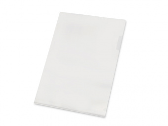 Папка- уголок А4, матовая (прозрачный)