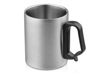 Стальная кружка с двойными стенками Climber Max, 450 мл (черный)