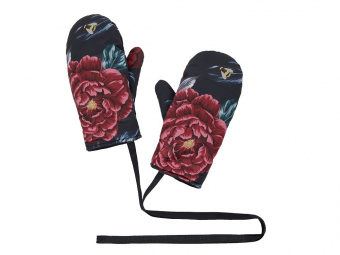 Варежки Русские сезоны (разноцветный, синий, бордо)