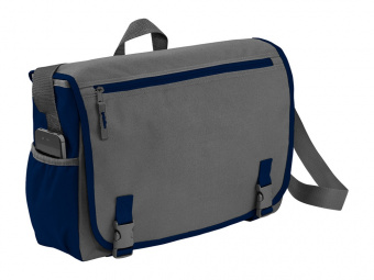Сумка Punch для ноутбука 15,6 (серый, темно-синий)