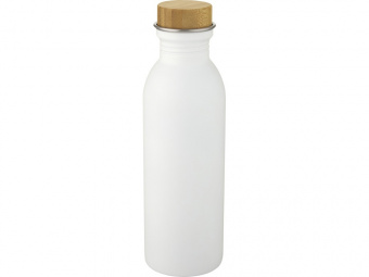 Бутылка спортивная из стали Kalix, 650 мл (белый)